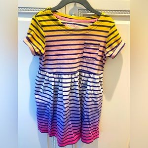 Mini Boden Striped Dress, Size 4-5 Yrs